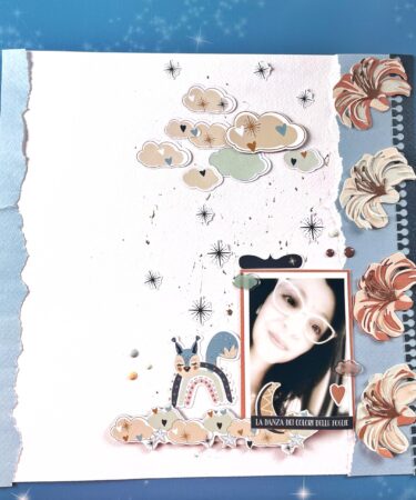 Alternative view of MIDORI E UN LAYOUT... TRA RAINBOWS AND CLOUDS, ALTE NEW E FOIL