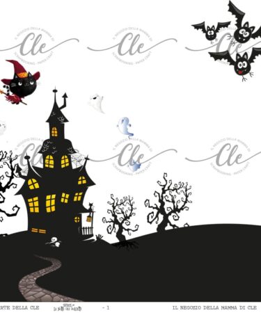 IL NEGOZIO DELLA MAMMA DI CLE- LE CARTE DELLA CLE - COLLEZIONE SIRIUS E LA NOTTE DEI DOLCETTI - CARTA NUM. 1