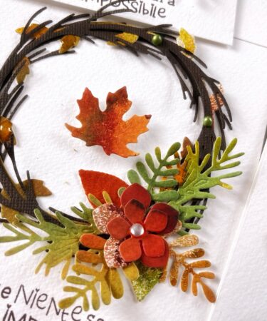 Alternative view of CARD GHIRLANDA AUTUNNALE-PRODOTTO CONTENITORE