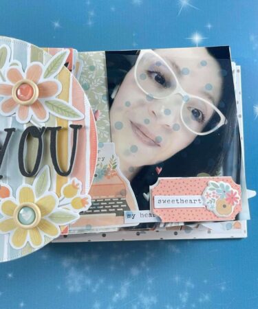 MINI ALBUM THESE DAYS -COCOA VANILLA - PRODOTTO CONTENITORE