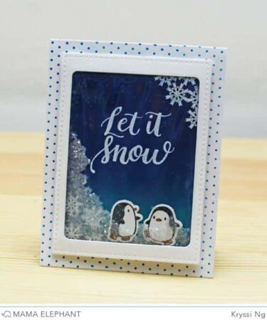 Alternative view of MAMA ELEPHANT- set di fustelle ARCTIC PENGUINS