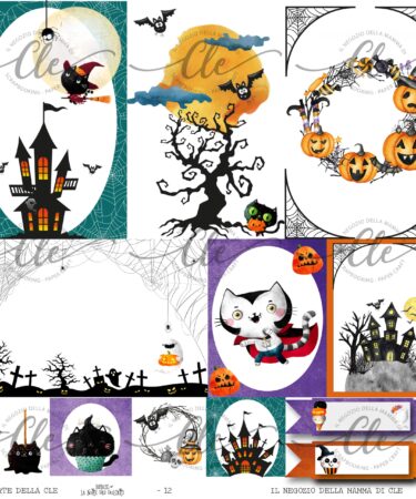 IL NEGOZIO DELLA MAMMA DI CLE- LE CARTE DELLA CLE - COLLEZIONE SIRIUS E LA NOTTE DEI DOLCETTI - CARTA NUM. 12