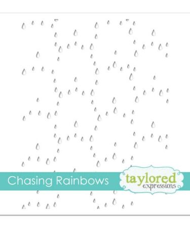 TAYLORED EXPRESSIONS - CHASING RAINBOWS STENCIL