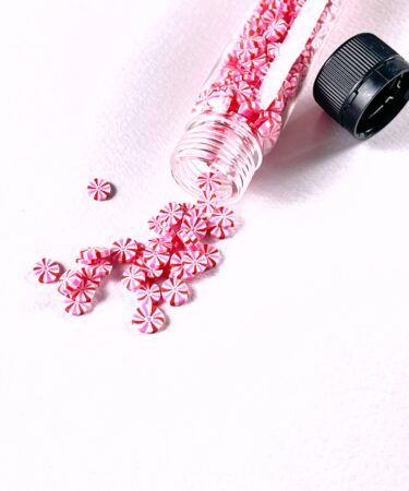 IL NEGOZIO DELLA MAMMA DI CLE- GLI ABBELLIMENTI DELLA CLE- RIEMPIMENTO PER SHAKER CARD - PEPPERMINT