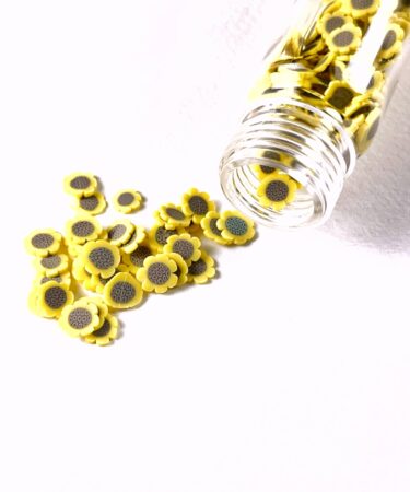 IL NEGOZIO DELLA MAMMA DI CLE- GLI ABBELLIMENTI DELLA CLE- RIEMPIMENTO PER SHAKER CARD -GIRASOLI SUNFLOWER