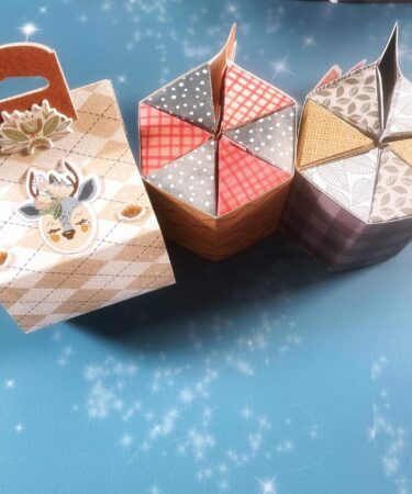 UN COFANETTO DI CARTA IN 3 VERSIONI - PRODOTTO CONTENITORE