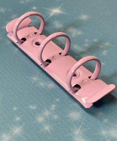 IL NEGOZIO DELLA MAMMA DI CLE -BLOCCO ANELLI 2 CM DI DIAMETRO COLOR PASTEL - VIOLA