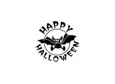 IMPRONTE D'AUTORE - Timbro in legno Happy Halloween