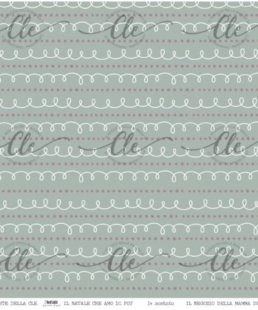 IL NEGOZIO DELLA MAMMA DI CLE -LE CARTE DELLA CLE - COLLEZIONE IL NATALE CHE AMO DI PIÙ - ACETATO NUM. 14