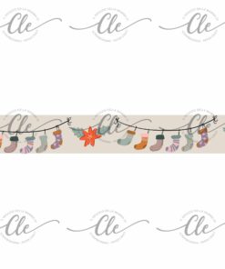 IL NEGOZIO DELLA MAMMA DI CLE- GLI ABBELLIMENTI DELLA CLE - COLLEZIONE IL NATALE CHE AMO DI PIÙ - WASHI TAPE 2