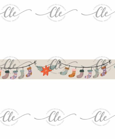 IL NEGOZIO DELLA MAMMA DI CLE- GLI ABBELLIMENTI DELLA CLE - COLLEZIONE IL NATALE CHE AMO DI PIÙ - WASHI TAPE 2