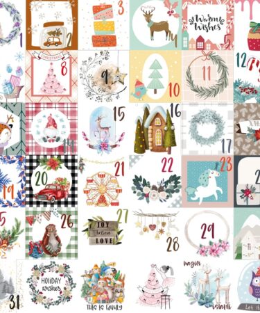 Alternative view of IL NEGOZIO DELLA MAMMA DI CLE - CALENDARIO DELL'AVVENTO 2021 -GIORNO 1 E TESSERE