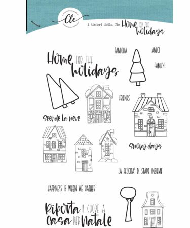 IL NEGOZIO DELLA MAMMA DI CLE - I TIMBRI DELLA CLE - COLLEZIONE HOME FOR THE HOLIDAYS