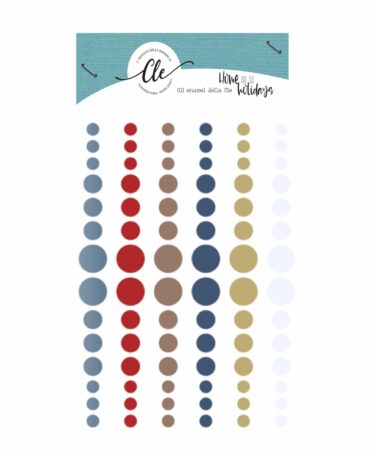 IL NEGOZIO DELLA MAMMA DI CLE - GLI ABBELLIMENTI DELLA CLE - COLLEZIONE HOME FOR THE HOLIDAYS – ENAMEL DOT