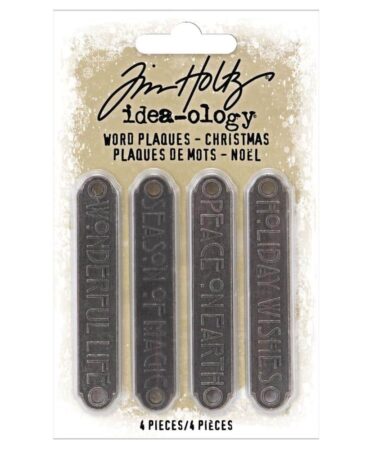 Alternative view of Idea-Ology PLACCHETTE IN METALLO  4 pezzi