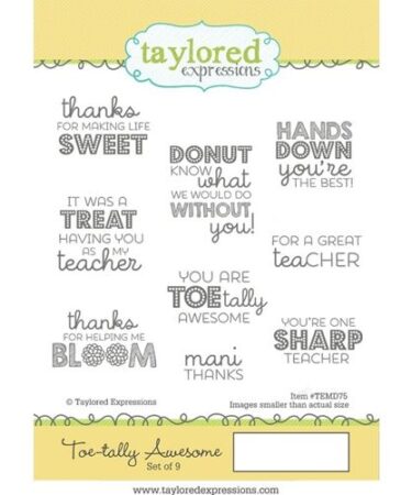 TAYLORED EXPRESSIONS-  TOE-TALLY AWESOME