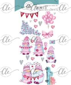 IL NEGOZIO DELLA MAMMA DI CLE -GLI ABBELLIMENTI DELLA CLE - COLLEZIONE TRA ME E TE - CONFEZIONE DI CHIPBOARD