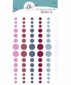 IL NEGOZIO DELLA MAMMA DI CLE -GLI ABBELLIMENTI DELLA CLE - COLLEZIONE TRA ME E TE- ENAMEL DOT