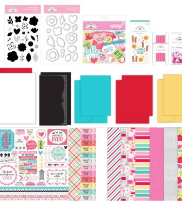 DOODLEBUG DESIGN - COLLEZIONE LOTS OF LOVE - love card value bundle