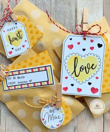 Alternative view of TAYLORED EXPRESSIONS -  FOIL IT - SIMPLE TAGS VALENTINE