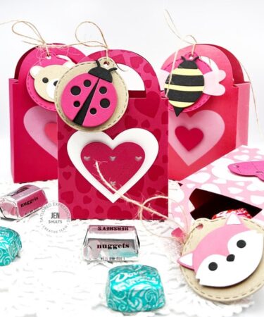 Alternative view of TAYLORED EXPRESSIONS - set di fustelle CRITTER CLIPS - VALENTINE