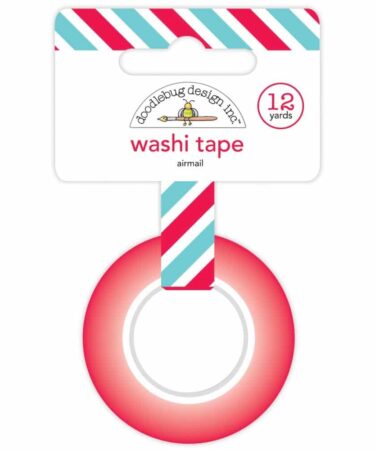 Doodlebug Washi Tape 15mmX12yd AIRMAIL