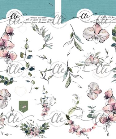 IL NEGOZIO DELLA MAMMA DI CLE - GLI ABBELLIMENTI DELLA CLE - MY 12 TALES OF 2022 –FEBBRAIO- PUFFY STICKERS