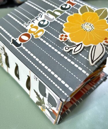 MINI ALBUM HEART AND HOME - PRODOTTO CONTENITORE