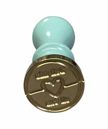 IL NEGOZIO DELLA MAMMA DI CLE- LE ATTREZZATURE DELLA CLE- SIGILLO IN CERALACCA CON MANICO DAL MIO CUORE AL TUO