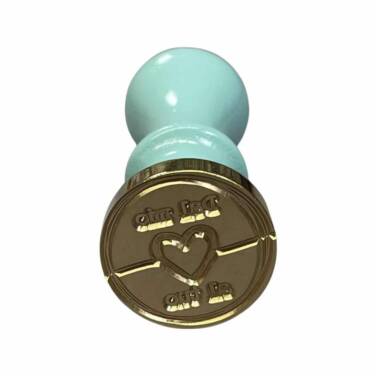 IL NEGOZIO DELLA MAMMA DI CLE- LE ATTREZZATURE DELLA CLE- SIGILLO IN CERALACCA CON MANICO DAL MIO CUORE AL TUO