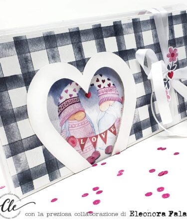 IL NEGOZIO DELLA MAMMA DI CLE - ELEONORA FALASCO - DISPENSA GRATUITA TUTORIAL PER MINI ALBUM TRA ME E TE