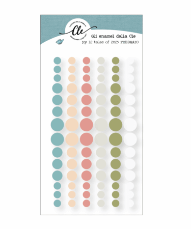 IL NEGOZIO DELLA MAMMA DI CLE - GLI ABBELLIMENTI DELLA CLE – MY 12 TALES OF 2025-  FEBBRAIO  ENAMEL DOTS