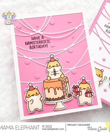 Alternative view of MAMA ELEPHANT- set di fustelle CELEBRATION HAMSTER