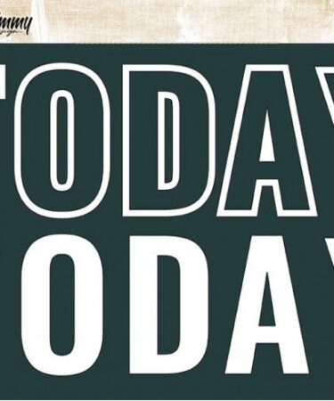 TOMMY DESIGN- scritta pretagliata in extrabianco 350gr TODAY