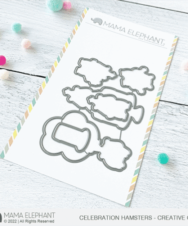 MAMA ELEPHANT- set di fustelle CELEBRATION HAMSTER