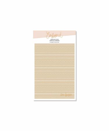 LORA BAILORA - Embossing folder 6"x 8,25" COSTURA