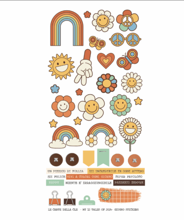 IL NEGOZIO DELLA MAMMA DI CLE - GLI ABBELLIMENTI DELLA CLE – MY 12 TALES OF 2024 - GIUGNO -STICKERS 6X12