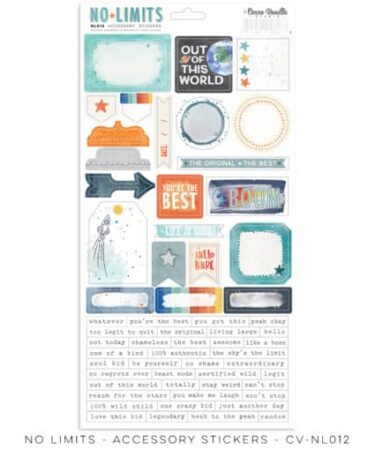 COCOA VANILLA- COLLEZIONE NO LIMITS - Accessory Stickers