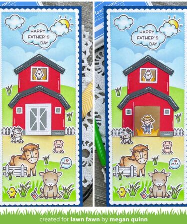 Alternative view of Lawn Fawn Tiny Farm Clear Stamps