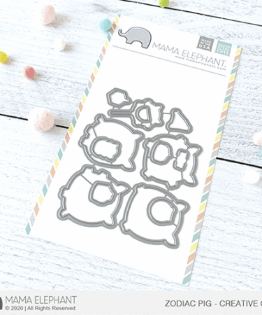 MAMA ELEPHANT- set di fustelle ZODIAC PIG