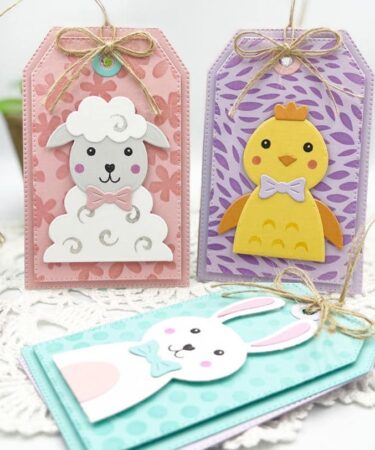 Alternative view of TAYLORED EXPRESSIONS -SPRING SQUAD DIE & CLEAR STAMP COMBO