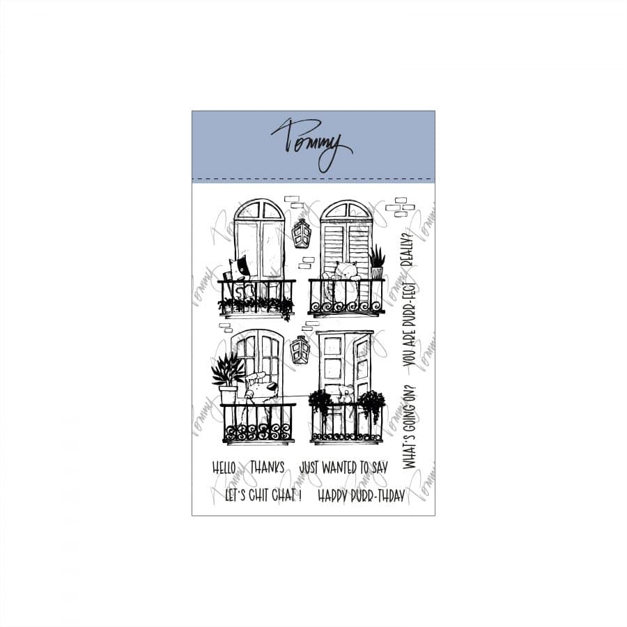 TOMMY ART - clear stamps – Let’s CHIT CHAT