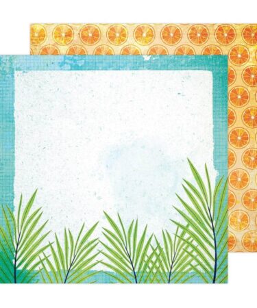 Vicki Boutin Sweet Rush Double-Sided Cardstock 12"X12" - Under The Palms
