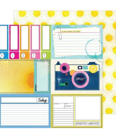 Vicki Boutin Sweet Rush Double-Sided Cardstock 12"X12" - On The Agenda