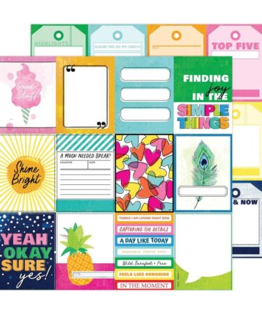 Vicki Boutin Sweet Rush Double-Sided Cardstock 12"X12" - Shine Bright