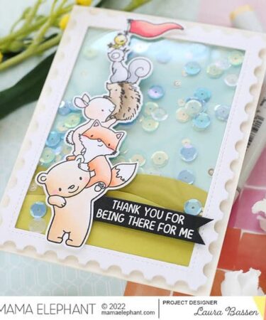 Alternative view of MAMA ELEPHANT - set di fustelle You Raise Me Up