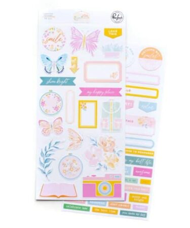 PINKFRESH STUDIO - Collezione Happy Heart -  Cardstock Stickers