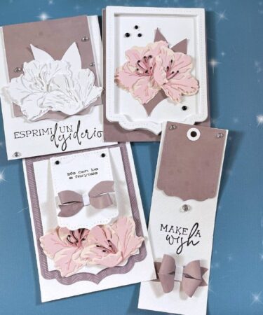 PROVIAMO LA  ORNATE BANNER DIE DI PINK FRESH E L'AZALEA DI ALTE NEW