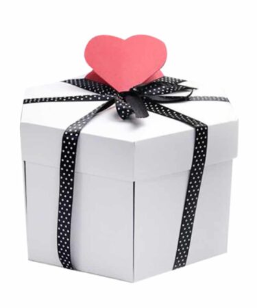 IL NEGOZIO DELLA MAMMA DI CLE - MAXI EXPLOSION BOX BIANCA  DA DECORARE