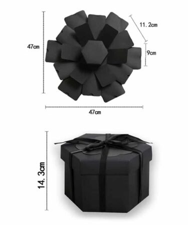 Alternative view of IL NEGOZIO DELLA MAMMA DI CLE - MAXI EXPLOSION BOX BIANCA  DA DECORARE